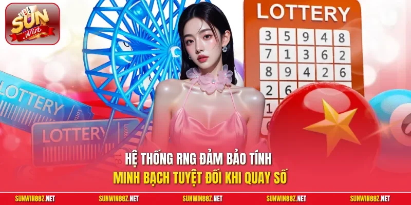 Hệ thống RNG đảm bảo tính minh bạch tuyệt đối khi quay số