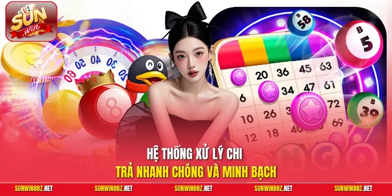 Hệ thống xử lý chi trả nhanh chóng và minh bạch