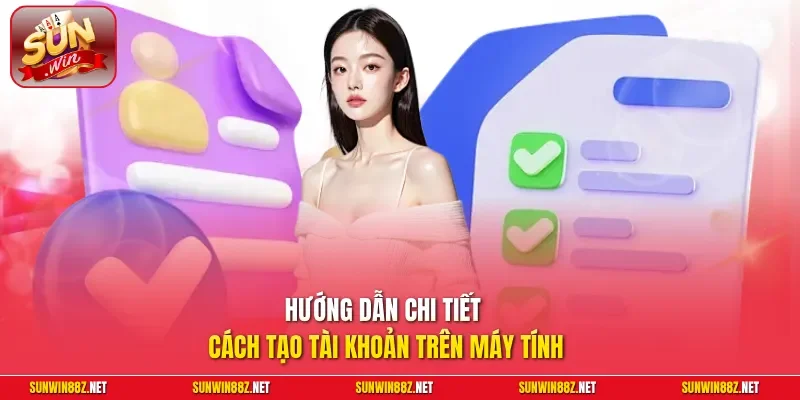 Hướng dẫn chi tiết cách tạo tài khoản trên máy tính